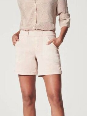 SPANX stretch twill shorts